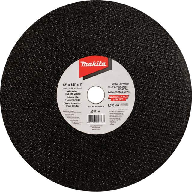 Ferrous Metal Abrasive Cut-Off Wheels, 10-Pack, Makita
