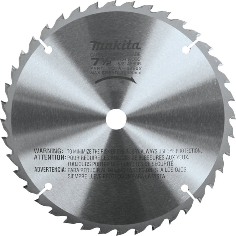 7-1/2" x 40 Teeth Cross-Cut Max Efficiency Miter Saw Blade