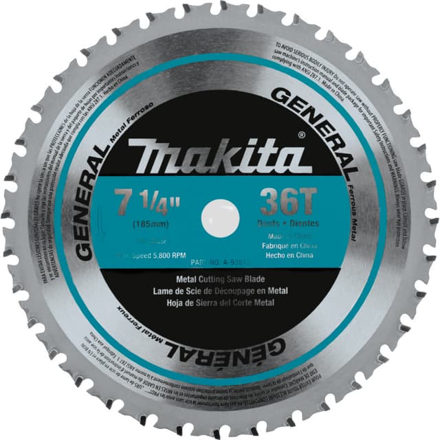 7-1/4" x 36 Teeth Cross-Cut Saw Blade