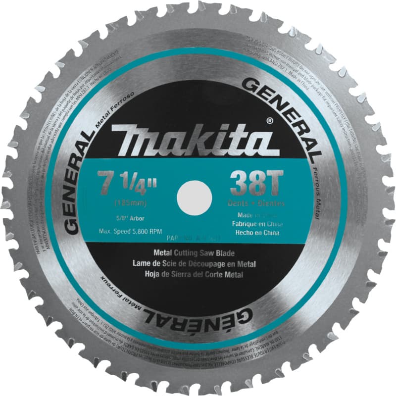 7-1/4" x 38 Teeth Cross-Cut Saw Blade