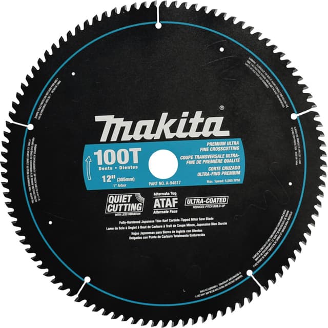 Makita Premium Ultra-Coated Miter Saw Blades