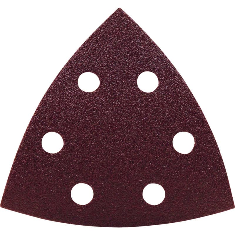 Hook/Loop 100 Grit Oscillating Multi-Tool Sandpaper, Aluminum Oxide on Paper (10/Box)