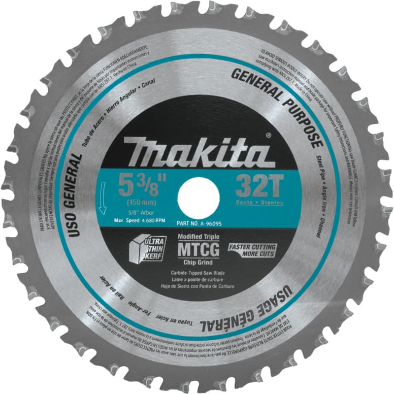 5-7/8" x 32 Teeth General Purpose Cross-Cut Saw Blade