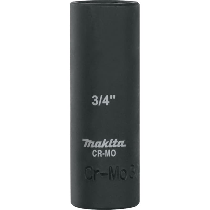 3/4" Deep Well SAE Impact Socket, 1/2" Drive