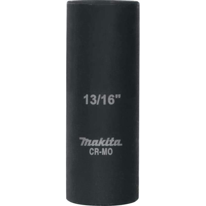 13/16" Deep Well SAE Impact Socket, 1/2" Drive