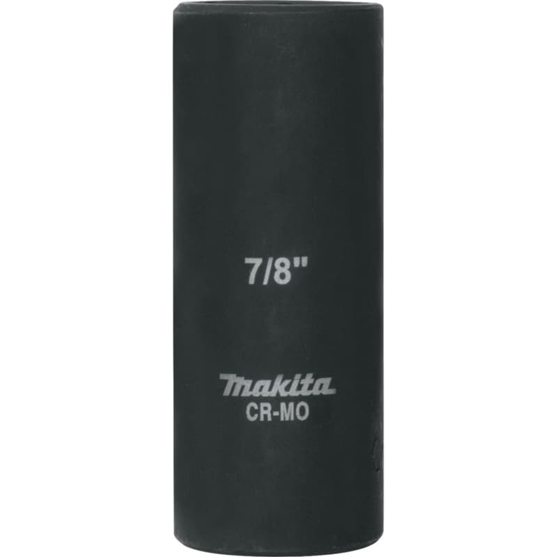 7/8" Deep Well SAE Impact Socket, 1/2" Drive