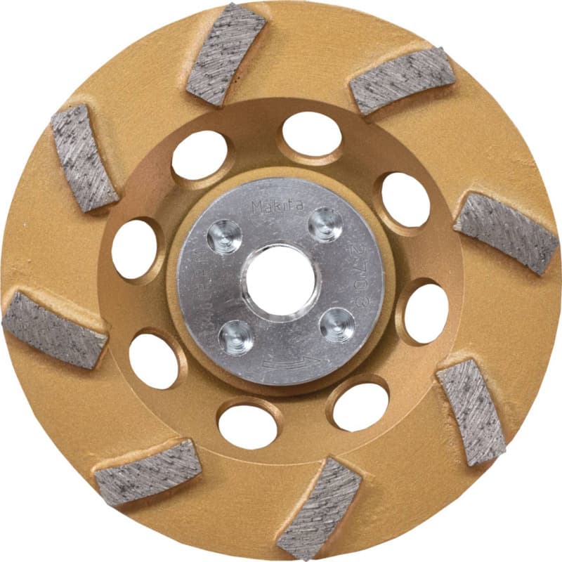 4-1/2" Low-Vibration 8 Segment Turbo Diamond Cup Wheel