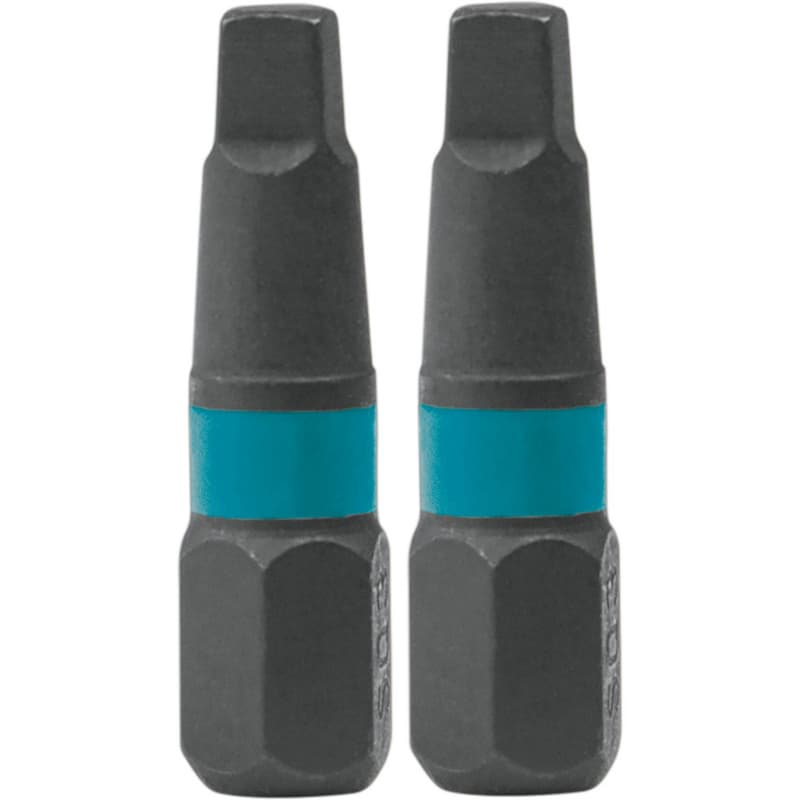 #3 x 1" ImpactX Square Drive Recess Insert Bit (2/Pack)