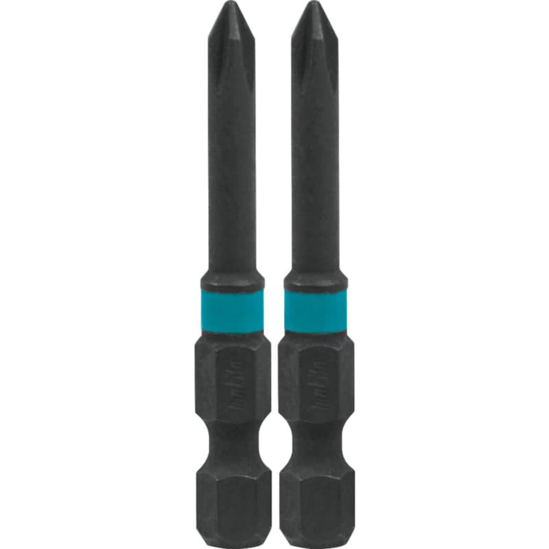 #1 x 2" ImpactX Phillips Drive Power Bit (2/Pack)