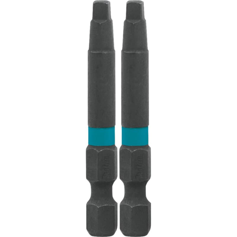 #3 x 2" ImpactX Square Drive Recess Power Bit (2/Pack)