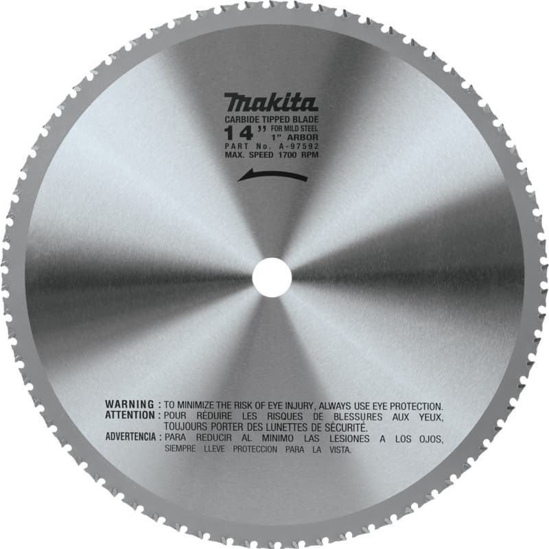 14" x 70 Teeth Carbide-Tipped Metal Cutting Blade