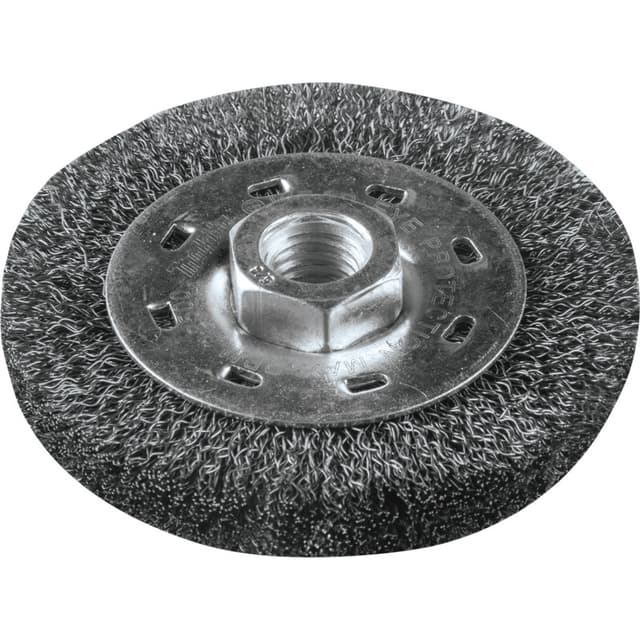4" Crimped Wire Wheel, 5/8"-11" Arbor Hole