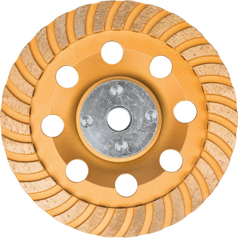 5" Low-Vibration Turbo Diamond Cup Wheel