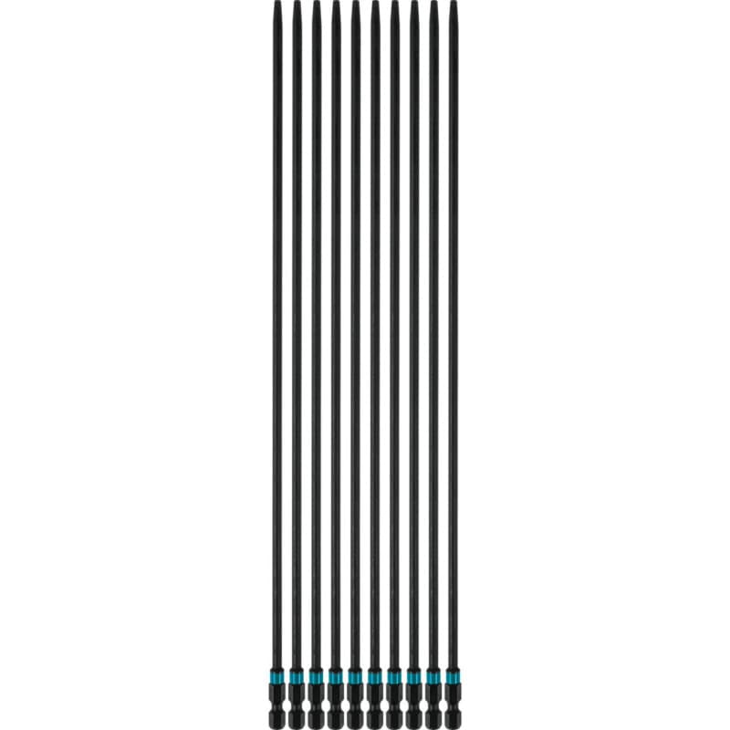 #1 x 12" ImpactX Square Drive Recess Power Bit (10/Pack)