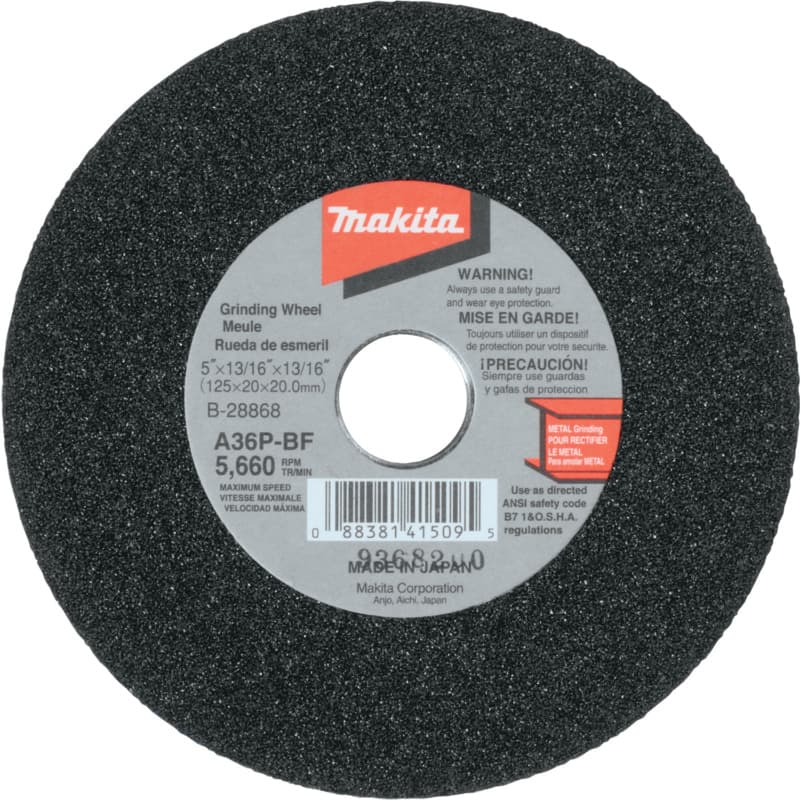5" 36 Grit Grinding Wheel