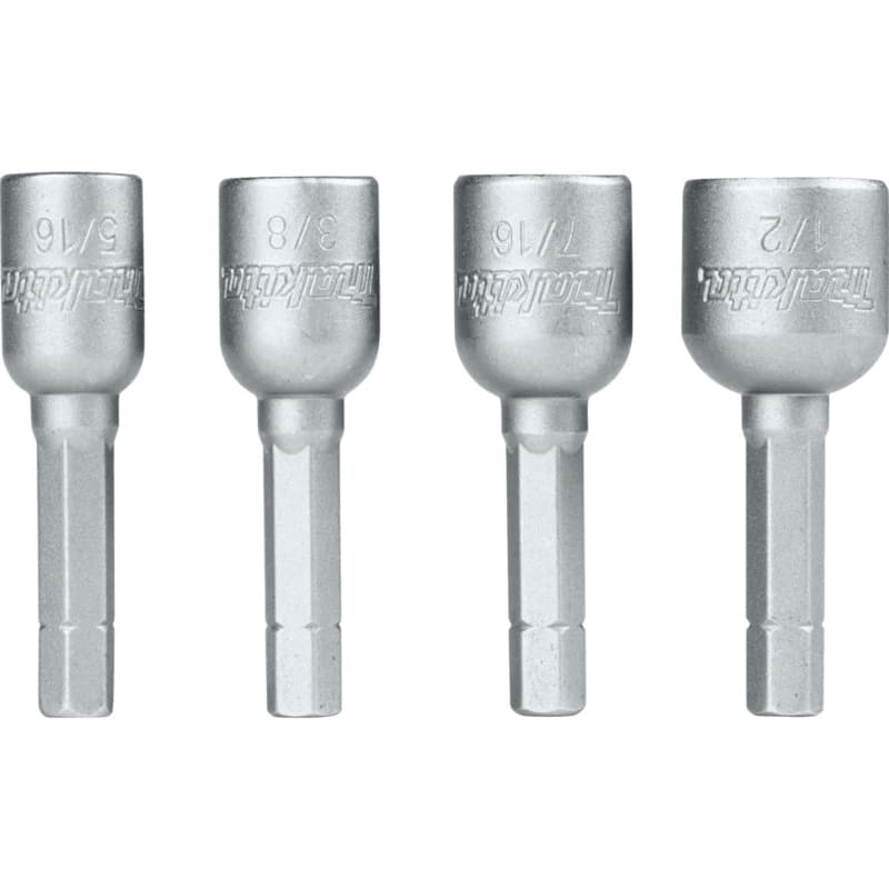 4-Piece Magnetic Nutsetter Set, 1/4" Shank