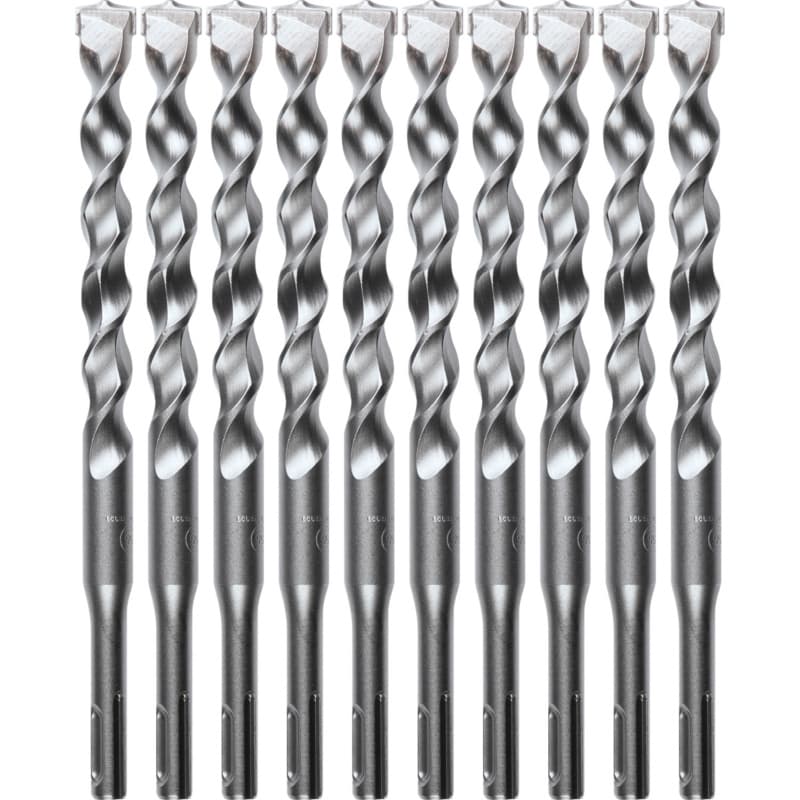 5/8" x 8" 2-Cutter SDS-PLUS Drill Bit (10/Pack)