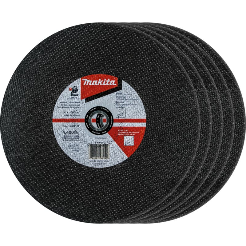 B-64705 14" Abrasive Cut-Off Wheel (5/Pack)