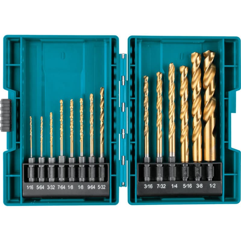 Impact Gold 14 Piece Titanium Drill Bit Set