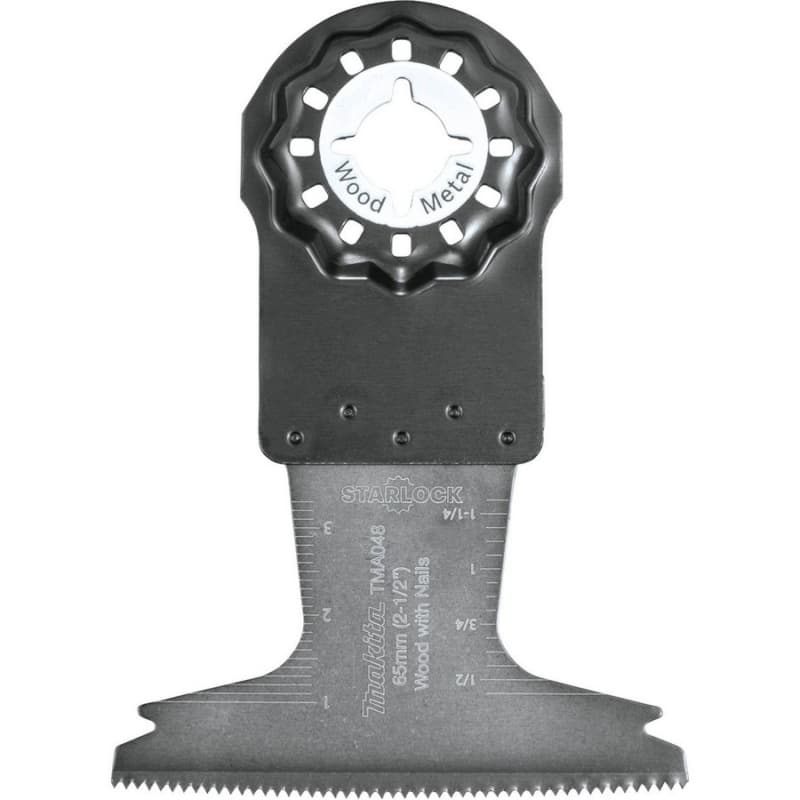 2-1/2" Starlock Oscillating Multi-Tool Bi-Metal Curved Plunge Cut Blade