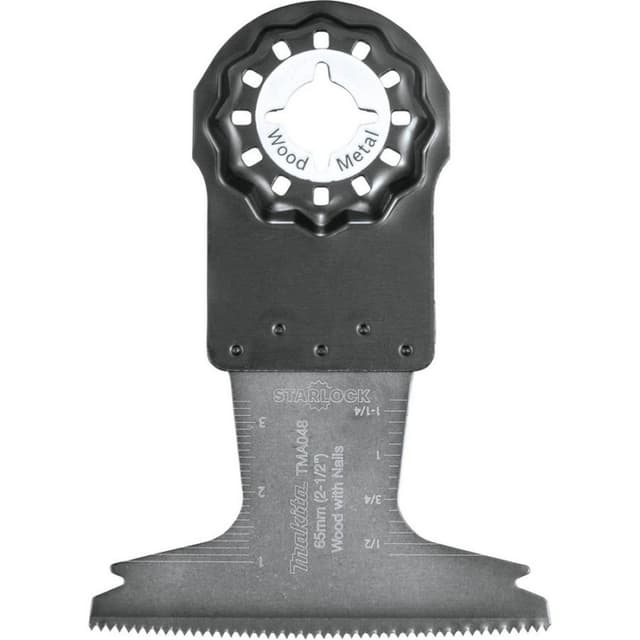 Makita Starlock Oscilating Blade, Curved Plunge Cut, Bi-Metal