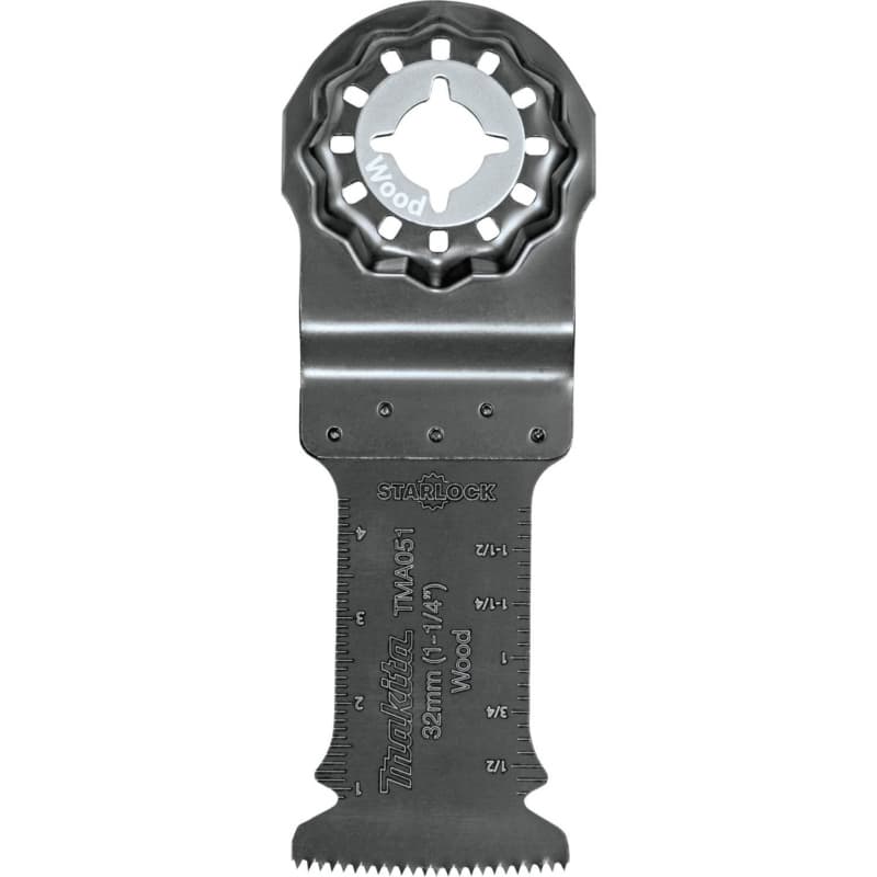 1-1/4" Starlock Oscillating Multi-Tool High Carbon Steel Curved Plunge Cut Blade