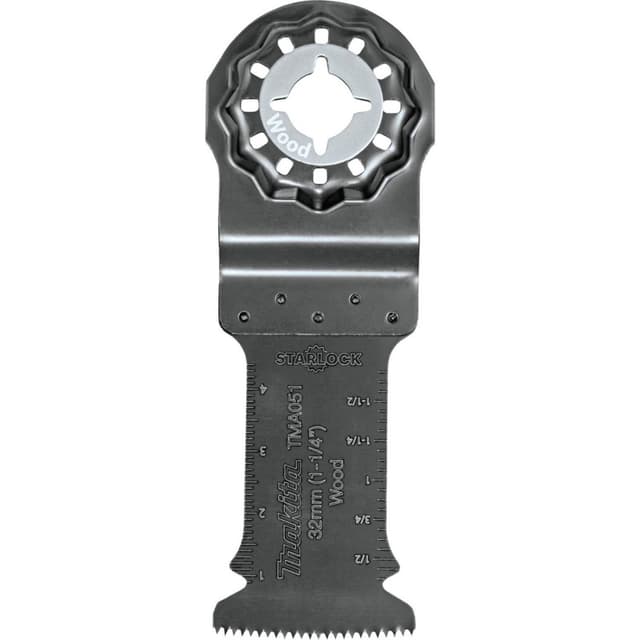 1-1/4" Starlock Oscillating Multi-Tool High Carbon Steel Curved Plunge Cut Blade
