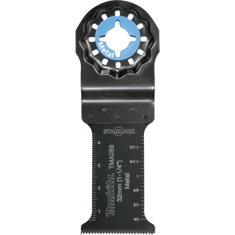 1-1/4" Starlock Oscillating Multi-Tool Bi-Metal Plunge Cut Blade for Metal Cutting