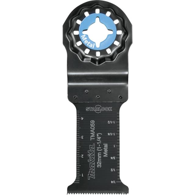 1-1/4" Starlock Oscillating Multi-Tool Bi-Metal Plunge Cut Blade for Metal Cutting
