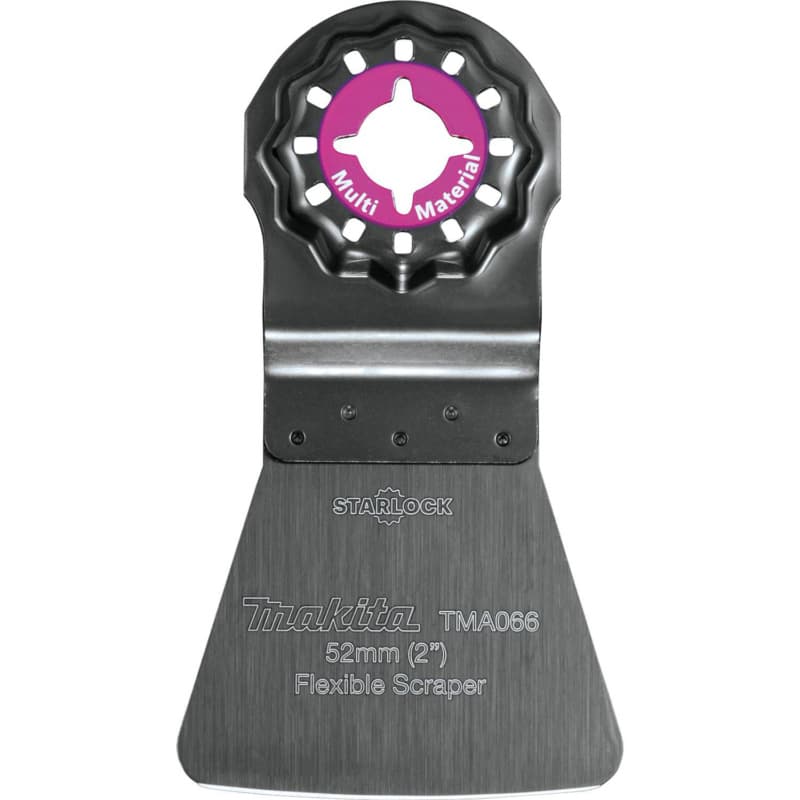 2" Starlock Oscillating Multi-Tool High Carbon Steel Flexible Scraper Blade