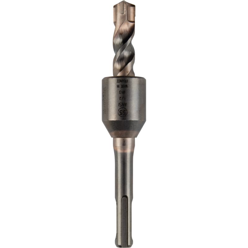 1/2" x 5" 3-Cutter SDS-PLUS Stop Bit, 1-9/16" Shank