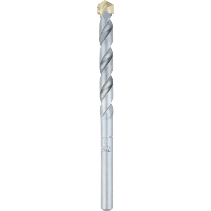 7/16" x 6" Carbide Tipped Percussion Masonry Hammer Drill Bit