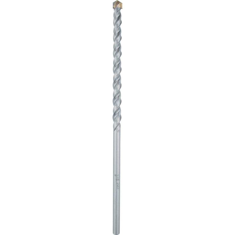 1/2" x 12" Carbide Tipped Percussion Masonry Hammer Drill Bit
