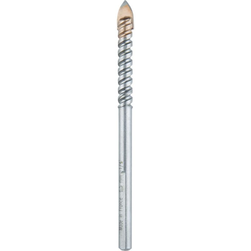 1/4" x 4" Glass/Tile Bit, 3 Flat Shank