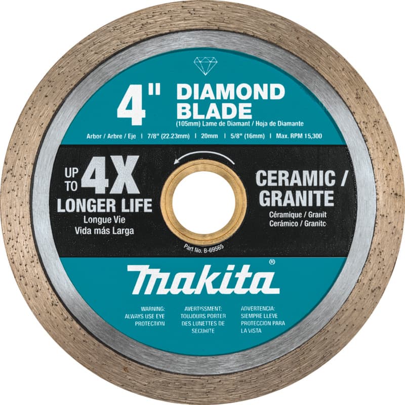 4" Continuous Rim General Purpose Diamond Blade