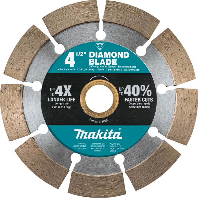 4-1/2" Segmented General Purpose Diamond Blade