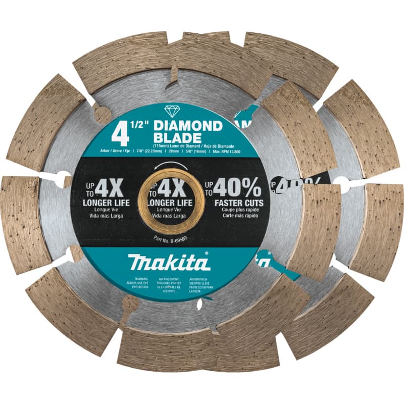 4-1/2" Segmented General Purpose Diamond Blade (2/Pack)