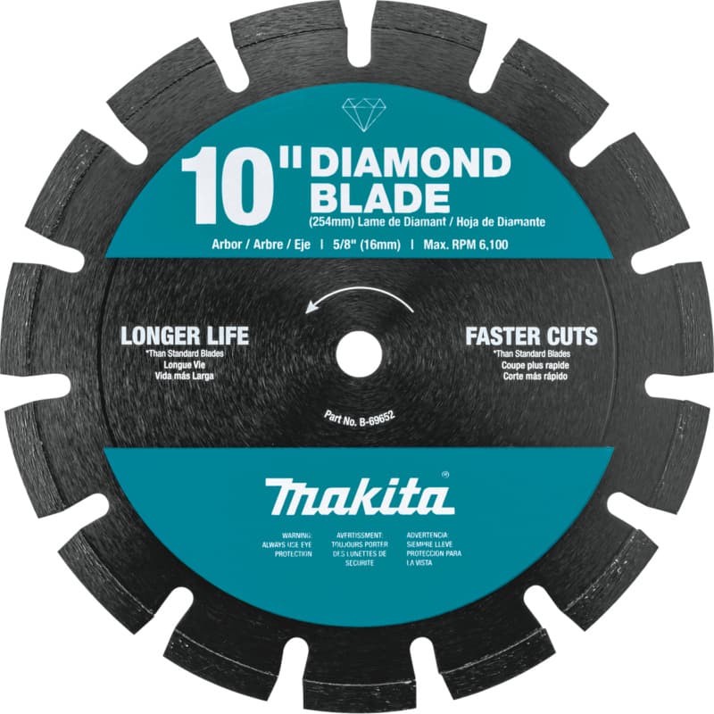 10" Segmented Dual Purpose Diamond Blade