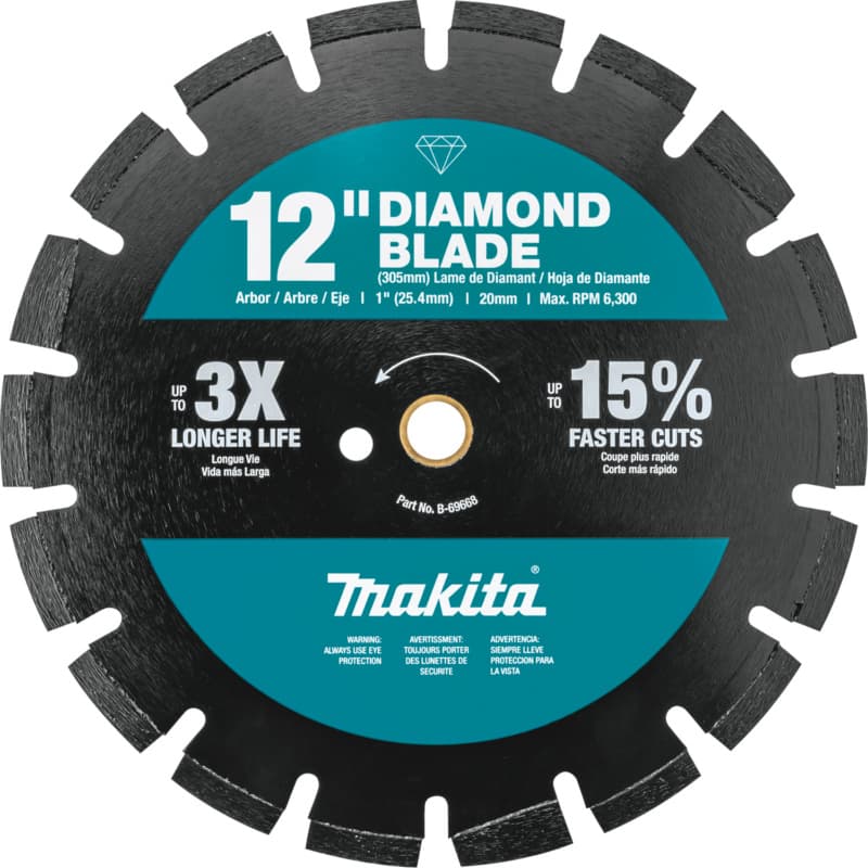 12" Segmented Dual Purpose Diamond Blade