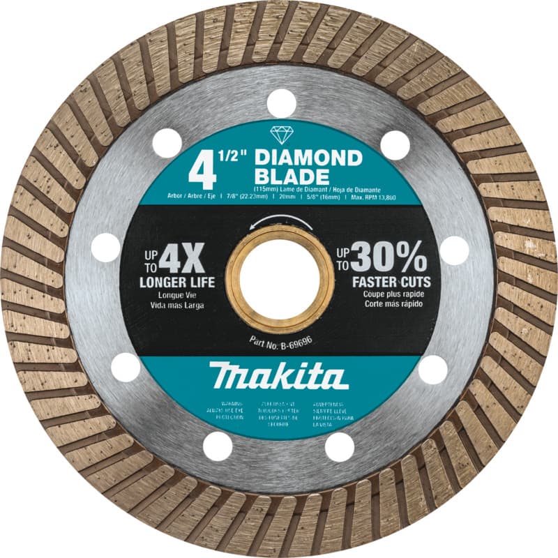 4-1/2" Turbo General Purpose Diamond Blade