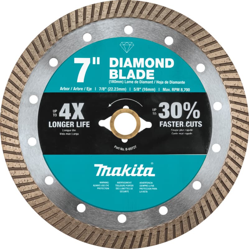 7" General Purpose Turbo Diamond Blade