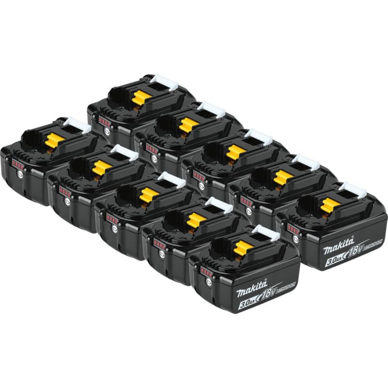 18V LXT Lithium-Ion 3.0 Ah Battery (10/Pack)