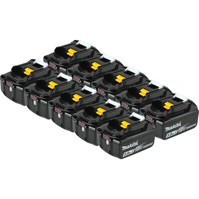 18V LXT Lithium-Ion 5.0 Ah Battery (10/Pack)
