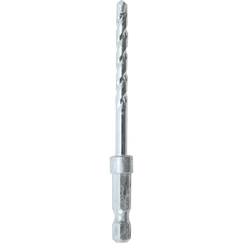 3/16" x 3-11/32" Masonry Drill Bit, 1/4" Hex Shank