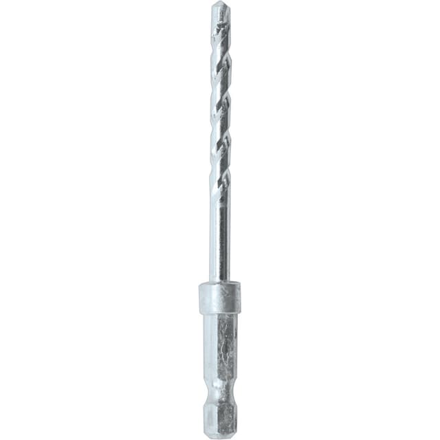 3/16" x 3-11/32" Masonry Drill Bit, 1/4" Hex Shank