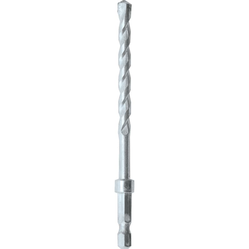 1/4" x 4" Masonry Drill Bit, 1/4" Hex Shank