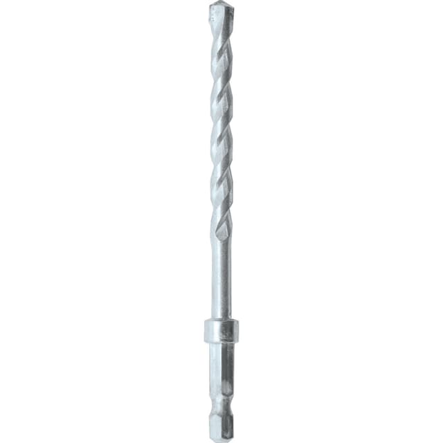 1/4" x 4" Masonry Drill Bit, 1/4" Hex Shank
