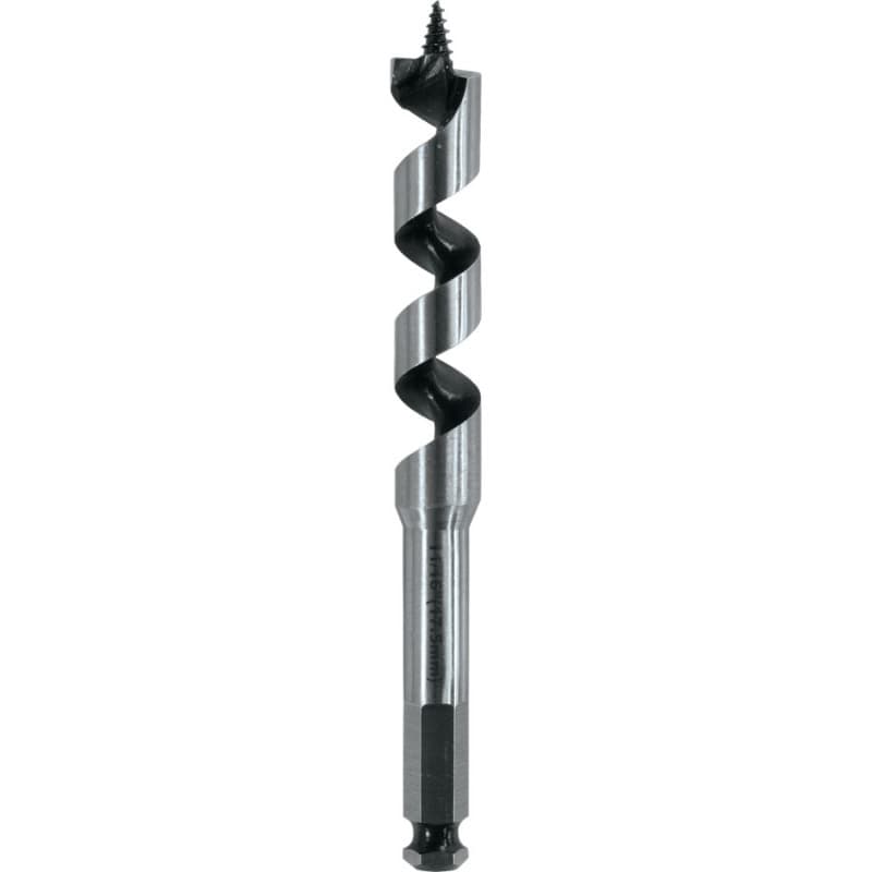 11/16" x 6" Ship Auger Bit, 7/16" Shank