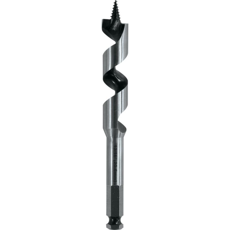 13/16" x 6" Ship Auger Bit, 7/16" Shank