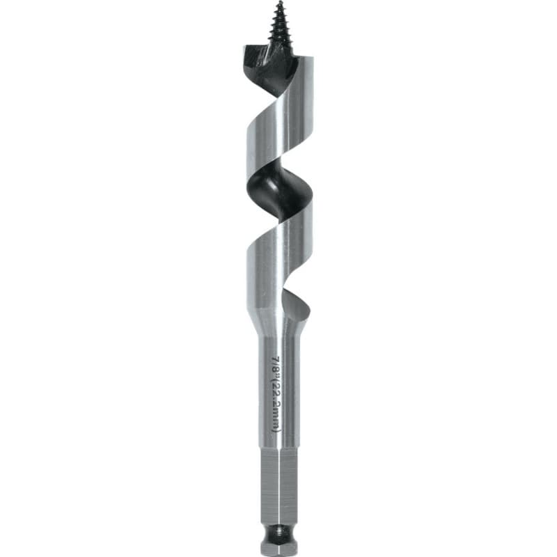 7/8" x 6" Ship Auger Bit, 7/16" Shank